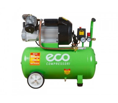 Компрессор ECO AE-502-1 (440 л/мин, 8 атм, коаксиальный, масляный, ресив. 50 л, 220 В, 2.20 кВт) (AE-502-1)