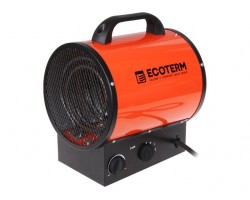 Нагреватель воздуха электр. Ecoterm EHR-05/3E (пушка, 5 кВт, 380 В, термостат) (ET1523-2) (ECOTERM) (ET1523-2)