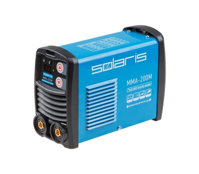 Инвертор сварочный SOLARIS MMA-200M (230В, 20-200 А, 70В, электроды диам. 1.6-4.0 мм, вес 3.1 кг) (MMA-200M) Инвертор сварочный SOLARIS MMA-200M (230В, 20-200 А, 70В, электроды диам. 1.6-4.0 мм, вес 3.1 кг) (MMA-200M)