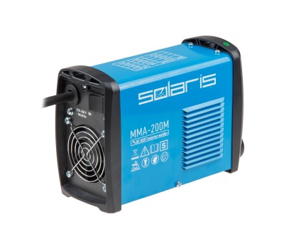 Инвертор сварочный SOLARIS MMA-200M (230В, 20-200 А, 70В, электроды диам. 1.6-4.0 мм, вес 3.1 кг) (MMA-200M) Инвертор сварочный SOLARIS MMA-200M (230В, 20-200 А, 70В, электроды диам. 1.6-4.0 мм, вес 3.1 кг) (MMA-200M)