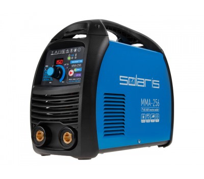 Инвертор сварочный SOLARIS MMA-256 (230В, 20-250 А, 82В, электроды диам. 1.6-5.0 мм, вес 5.3 кг) (MMA-256) Инвертор сварочный SOLARIS MMA-256 (230В, 20-250 А, 82В, электроды диам. 1.6-5.0 мм, вес 5.3 кг) (MMA-256)