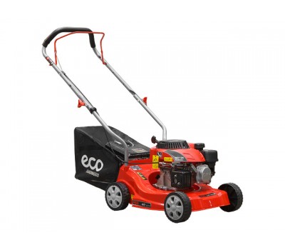 Газонокосилка бензиновая ECO LG-435 (3.5 л.с., шир. 40 см, ручной привод, пластик. корпус, травосборник 40 л) (LG-435) Газонокосилка бензиновая ECO LG-435 (3.5 л.с., шир. 40 см, ручной привод, пластик. корпус, травосборник 40 л) (LG-435)
