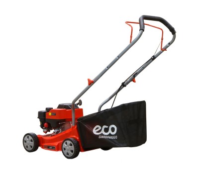 Газонокосилка бензиновая ECO LG-435 (3.5 л.с., шир. 40 см, ручной привод, пластик. корпус, травосборник 40 л) (LG-435) Газонокосилка бензиновая ECO LG-435 (3.5 л.с., шир. 40 см, ручной привод, пластик. корпус, травосборник 40 л) (LG-435)