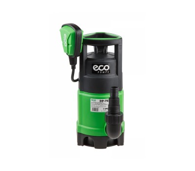 Насос погружной для загрязненной воды ECO DP-753, 750Вт (750 Вт, 13000 л/ч, 9 м) (DP-753) Насос погружной для загрязненной воды ECO DP-753, 750Вт (750 Вт, 13000 л/ч, 9 м) (DP-753)