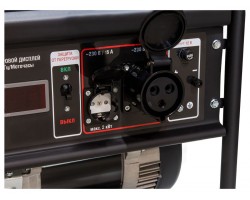 Электростанция (генератор бензиновый) ECO PE-7001RS ('Black Edition') (5.5 кВт, 230 В, бак 25.0 л, вес 72.2 кг) (EC1566-2) (EC1566-2)-foto8