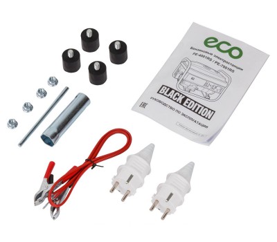 Электростанция (генератор бензиновый) ECO PE-4001RS ('Black Edition') (2.8 кВт, 230 В, бак 15.0 л, вес 38 кг) (EC1565-1) (EC1565-1)