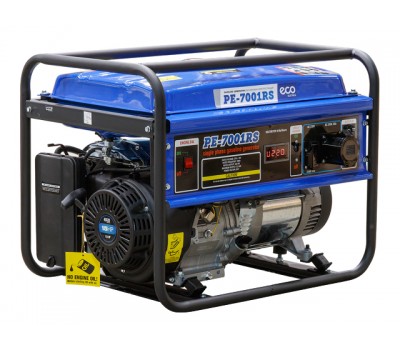 Электростанция (генератор бензиновый) ECO PE-7001RS (5.5 кВт, 230 В, бак 25.0 л, вес 72.2 кг) (PE-7001RS) Электростанция (генератор бензиновый) ECO PE-7001RS (5.5 кВт, 230 В, бак 25.0 л, вес 72.2 кг) (PE-7001RS)