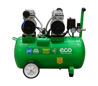 Компрессор ECO AE-50-OF1 безмасляный (280 л/мин, 8 атм, коаксиальный, безмасляный, ресив. 50 л, 220 В, 1,6 кВт) (AE-50-OF1) Компрессор ECO AE-50-OF1 безмасляный (280 л/мин, 8 атм, коаксиальный, безмасляный, ресив. 50 л, 220 В, 1,6 кВт) (AE-50-OF1)