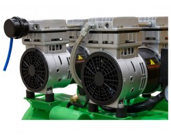 Компрессор ECO AE-50-OF1 безмасляный (280 л/мин, 8 атм, коаксиальный, безмасляный, ресив. 50 л, 220 В, 1,6 кВт) (AE-50-OF1)-foto6