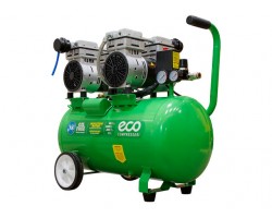 Компрессор ECO AE-50-OF1 безмасляный (280 л/мин, 8 атм, коаксиальный, безмасляный, ресив. 50 л, 220 В, 1,6 кВт) (AE-50-OF1)