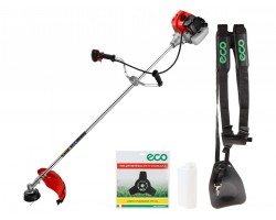 Мотокоса ECO GTP-250 Power (2.5 кВт, 3.4 л.с., лёгкий запуск, нож 3Т, ремень двухлямочный, вес 7.8 кг) (EC1513-1) (EC1513-1)-foto2