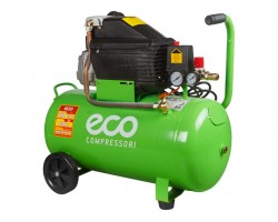 Компрессор ECO AE-501-1 (260 л/мин, 8 атм, коаксиальный, масляный, ресив. 50 л, 220 В, 1.80 кВт) (AE-501-1)