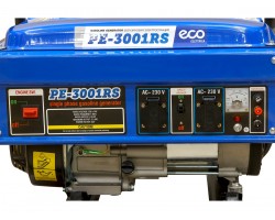 Электростанция (генератор бензиновый) ECO PE-3001RS (2.5 кВт, 230 В, бак 15.0 л, вес 36.5 кг) (PE-3001RS)-foto5