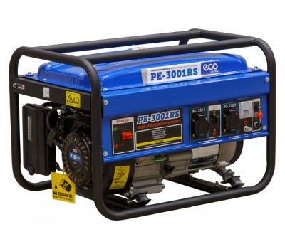 Электростанция (генератор бензиновый) ECO PE-3001RS (2.5 кВт, 230 В, бак 15.0 л, вес 36.5 кг) (PE-3001RS) Электростанция (генератор бензиновый) ECO PE-3001RS (2.5 кВт, 230 В, бак 15.0 л, вес 36.5 кг) (PE-3001RS)
