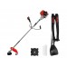 Мотокоса ECO GTP-255 Power Plus (2.5 кВт, 3.4 л.с., 52.0 см3, лёгкий запуск, нож 4Т,ремень двухлямочный, вес 8.3 кг) (EC1551-5) (EC1551-5)