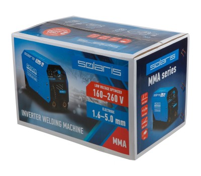 Инвертор сварочный SOLARIS MMA-250D (230В, 20-200 А, 70В, электроды диам. 1.6-5.0 мм, вес 3.6 кг) (MMA-250D) Инвертор сварочный SOLARIS MMA-250D (230В, 20-200 А, 70В, электроды диам. 1.6-5.0 мм, вес 3.6 кг) (MMA-250D)