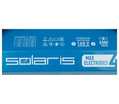 Инвертор сварочный SOLARIS MMA-200D (230В, 20-140 А, 70В, электроды диам. 1.6-4.0 мм, вес 3.1 кг) (MMA-200D)
