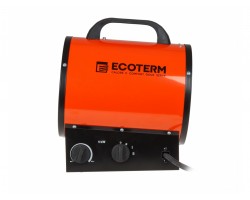 Нагреватель воздуха электр. Ecoterm EHR-05/3E (пушка, 5 кВт, 380 В, термостат) (ECOTERM) (EHR-05/3E)-foto3