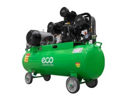 Компрессор ECO AE-1005-2 ременной (580 л/мин, 8 атм, ременной, масляный, ресив. 100 л, 380 В, 3.00 кВт) (AE-1005-2)