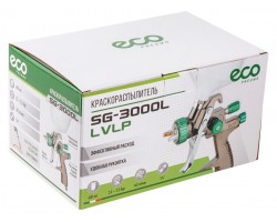 Краскораспылитель ECO SG-3000L (сопло ф 1.4 мм) (LVLP, сопло ф 1.4 мм, верх. бак 600 мл) (EC1532-14) (EC1532-14)-foto5