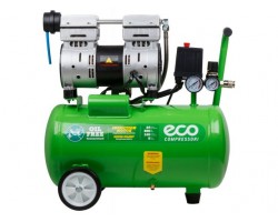 Компрессор ECO AE-25-OF1 безмасляный (140 л/мин, 8 атм, коаксиальный, безмасляный, ресив. 24 л, 220 В, 0,8 кВт) (AE-25-OF1)-foto3