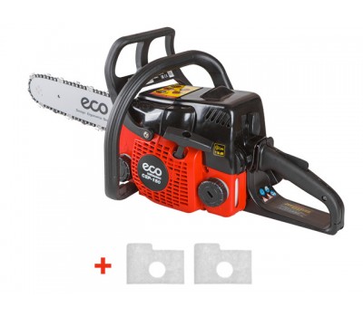Бензопила ECO CSP-150 АКЦИЯ + Фильтр воздушный CSP-023 ECO (2шт) (1.50 кВт, 2.0 л.с., 31.8 см3, вес 4.9 кг) (CSP-150A1) (CSP-150A1)