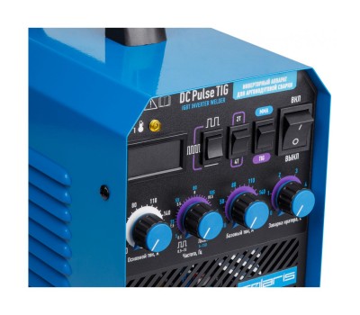 Инверторный аппарат аргонодуговой сварки SOLARIS TIG-200P (DC TIG, HF, Pulse, MMA, 180 A, 150 В-240 В) (TIG-200P) Инверторный аппарат аргонодуговой сварки SOLARIS TIG-200P (DC TIG, HF, Pulse, MMA, 180 A, 150 В-240 В) (TIG-200P)