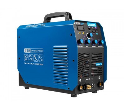 Инверторный аппарат для аргонодуговой сварки SOLARIS TIG-220 AC/DC (AC/DC TIG, HF, MMA, 200 A, 150 В-240 В) (TIG-220ACDC) (TIG-220ACDC)
