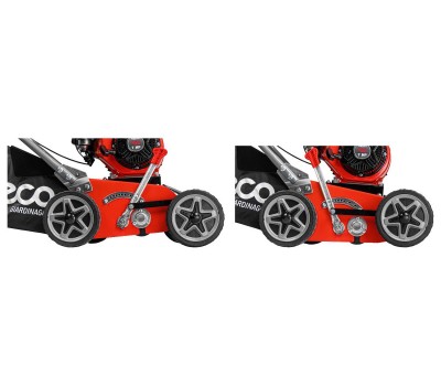 Аэратор/скарификатор бензиновый ECO SCG-400 (7.0 л.с., шир. 40 см,, 8 уровней, ручной привод, колеса 7\', травосборник 45 л) (EC1554-8) (EC1554-8)