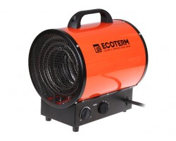 Нагреватель воздуха электр. Ecoterm EHR-09/3E (пушка, 9 кВт, 380 В, термостат) (ECOTERM) (EHR-09/3E)