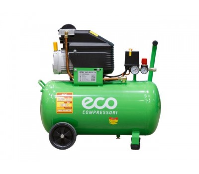 Компрессор ECO AE-501-3 коаксиальный (260 л/мин, 8 атм, коаксиальный, масляный, ресив. 50 л, 220 В, 1.80 кВт) (AE-501-3)