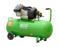 Компрессор ECO AE-1005-3 коаксиальный (440 л/мин, 8 атм, коаксиальный, масляный, ресив. 100 л, 220 В, 2.20 кВт) (AE-1005-3)