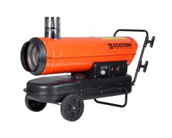 Нагреватель воздуха диз. Ecoterm DHI-30W непрям., 30 кВт, 2 колеса (Мощность 30кВт, Производительность 760 м3/ч, Термостат) (ECOTERM) (DHI-30W)
