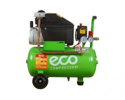 Компрессор ECO AE-251-1 (235 л/мин, 8 атм, коаксиальный, масляный, ресив. 24 л, 220 В, 1.50 кВт) (AE-251-1)-foto3