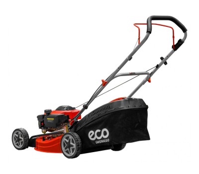 Газонокосилка бензиновая ECO LG-534 (4.0 л.с., шир. 46 см, ручной привод, мульчир., стальн.корпус, травосборник 50 л) (EC1505-1) (EC1505-1) Газонокосилка бензиновая ECO LG-534 (4.0 л.с., шир. 46 см, ручной привод, мульчир., стальн.корпус, травосборник 50 л) (EC1505-1) (EC1505-1)