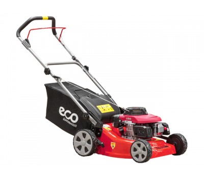 Газонокосилка бензиновая ECO LG-432 (3.0 л.с., шир. 43 см, ручной привод, стальн. корпус, травосборник 50 л) (LG-432) Газонокосилка бензиновая ECO LG-432 (3.0 л.с., шир. 43 см, ручной привод, стальн. корпус, травосборник 50 л) (LG-432)