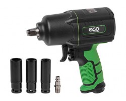 Пневмогайковерт 1/2' ECO AIW-1500S (1300/1700 Нм (закр./откр.), 3 ступени крут.мом., twin hammer, 7000 об/мин, композитный корпус) (AIW-1500S)