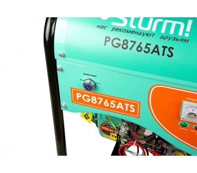 Генератор Sturm PG8765ATS Генератор Sturm PG8765ATS