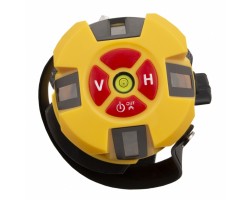 Уровень лазерный LX3, 10 м, ± 0.3 мм/1 м, 635 нм, 4 вертикальных, 1 горизонтальная плоскости, резьба 5/8 Denzel-foto8