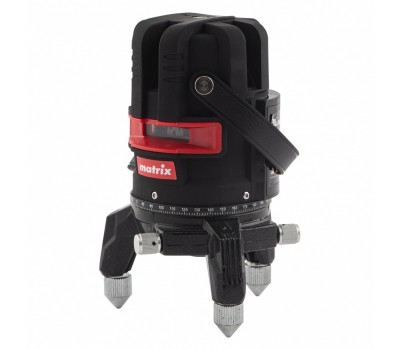 Лазерный уровень ML 05 Red, 20 м, 635 нм, резьба 5/8 Matrix