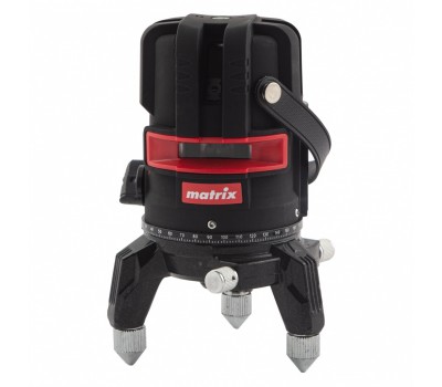 Лазерный уровень ML 05 Red, 20 м, 635 нм, резьба 5/8 Matrix