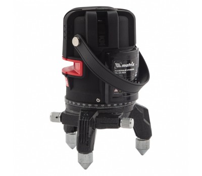 Лазерный уровень ML 05 Red, 20 м, 635 нм, резьба 5/8 Matrix