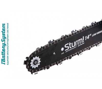 Аккумуляторная цепная пила Sturm! CSC3614BL 1BatterySystem Аккумуляторная цепная пила Sturm! CSC3614BL 1BatterySystem