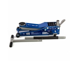 Домкрат гидравлический подкатной 3 т, быстрый подъем, Low profile quick lift, 75-505 мм, профессиональный STELS