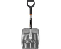Лопата FISKARS для снега автомобильная облегченная-foto2
