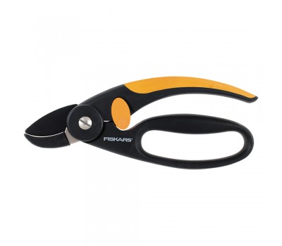 Секатор FISKARS контактный с петлей для пальцев P43