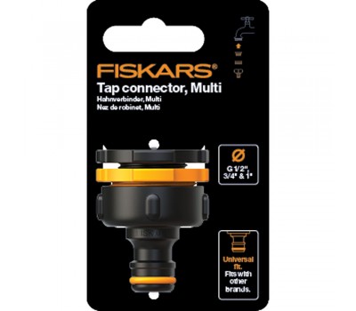 Штуцер для крана FISKARS MULTI 1/2,3/4, 1