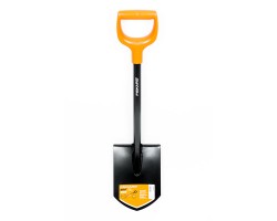 Лопата FISKARS штыковая укороченная Solid-foto2
