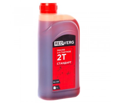 Масло RedVerg 2-х тактное стандарт (1л) Масло RedVerg 2-х тактное стандарт (1л)