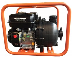 Бензиновая мотопомпа Zongshen для соленой воды и химических жидкостей MG 20